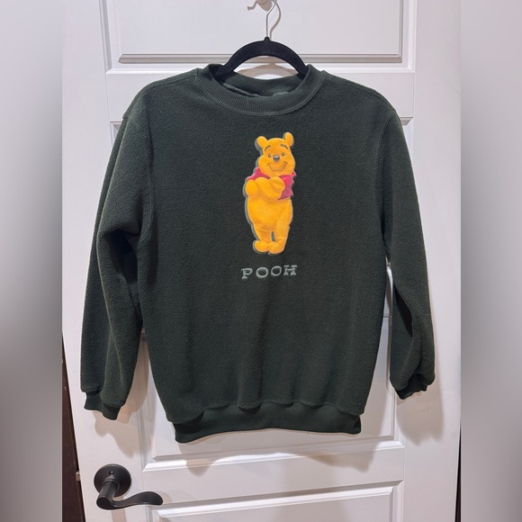 Disney Tops - Green Winnie the Pooh Sweatshirt| The Disney Store| Vintage| Disneyland|